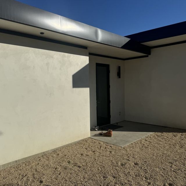 Paint brush on paper