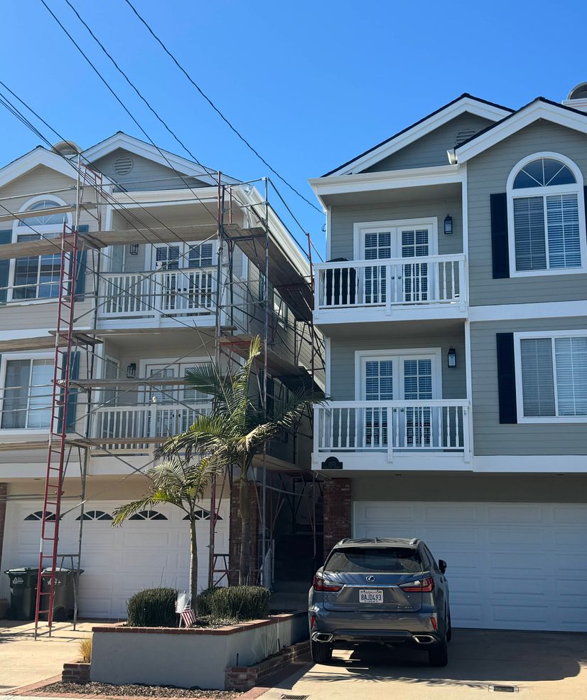 exterior renovation project